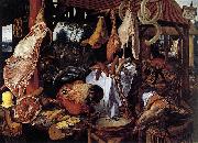 Pieter Aertsen Butcher s Stall oil painting picture wholesale